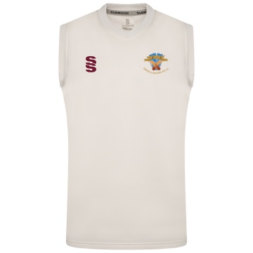 BLAST SLEEVELESS WOMENS SWEATER-Ivory