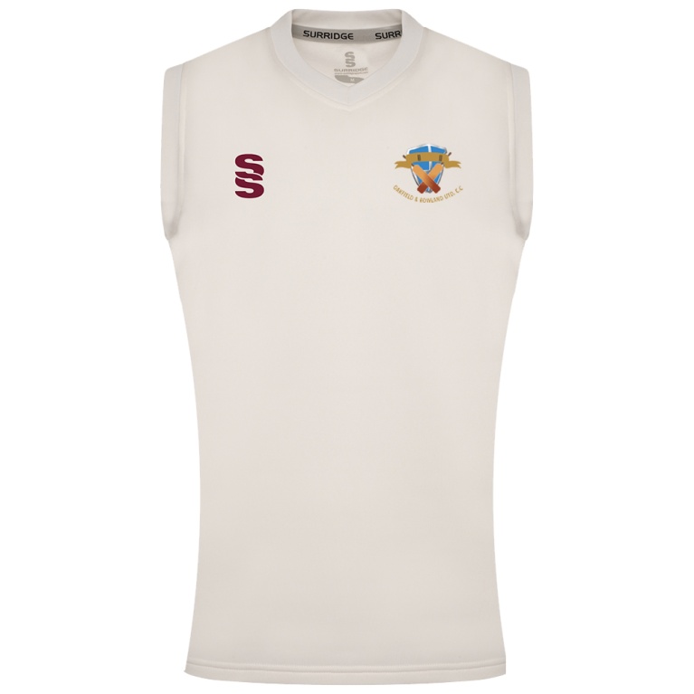 BLAST SLEEVELESS WOMENS SWEATER-Ivory